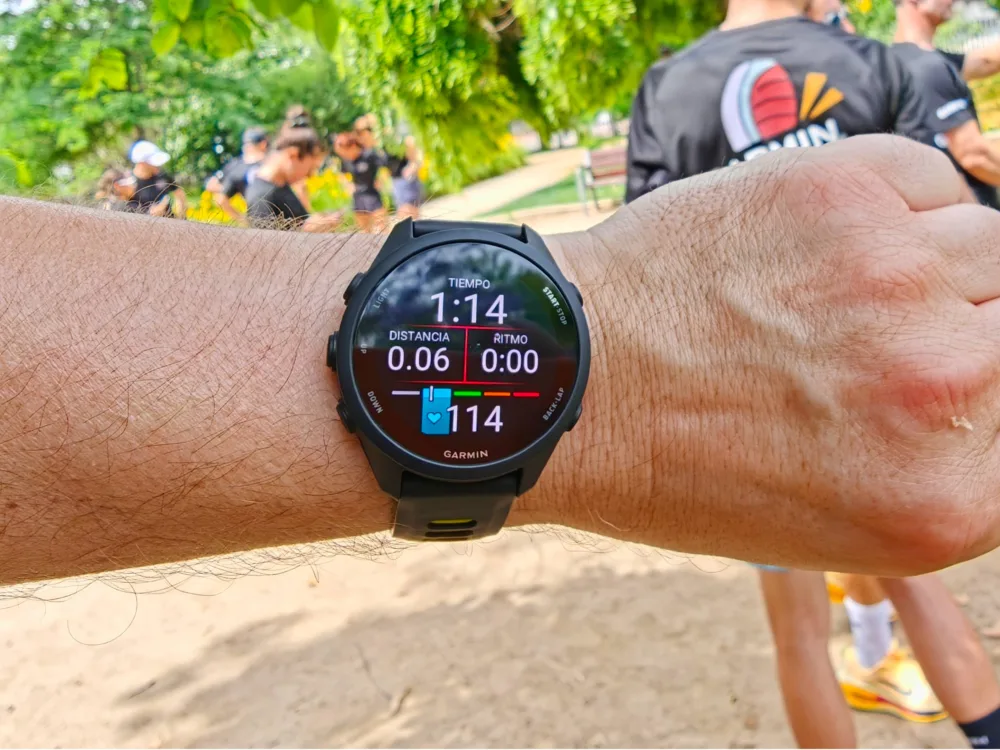 Primera carrera con el Garmin Forerunner 170