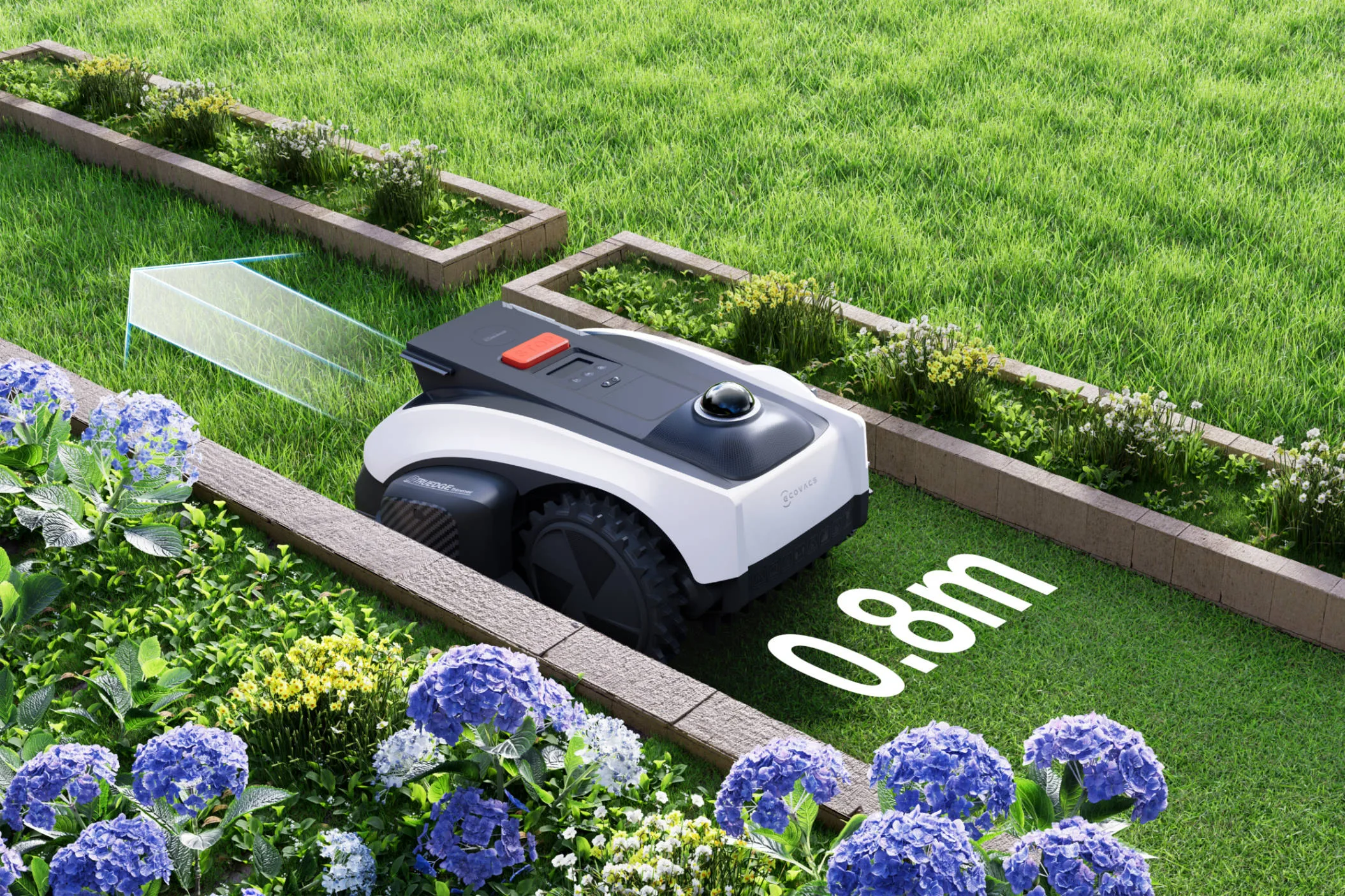 GOAT, la nueva serie de cortacéspedes de ECOVACS se presenta en Barcelona