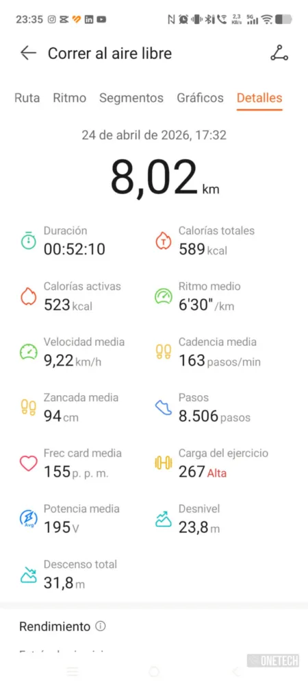 Huawei Watch Fit 5 a fondo: el deporte con estilo y una batería que no se acaba - Análisis