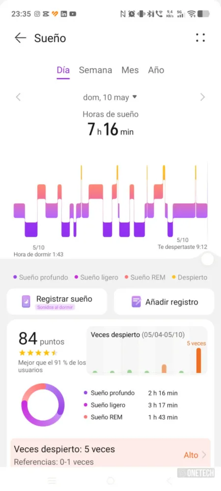 Huawei Watch Fit 5 a fondo: el deporte con estilo y una batería que no se acaba - Análisis