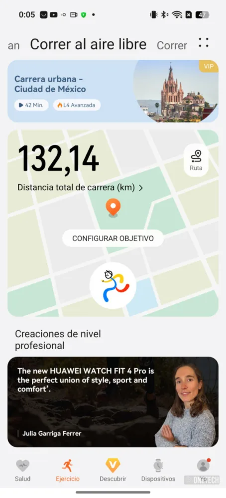 Huawei Watch Fit 4 Pro, una nueva generación que pone el listón muy alto - Análisis Huawei Watch Fit 4 Pro, una nueva generación que pone el listón muy alto - Análisis