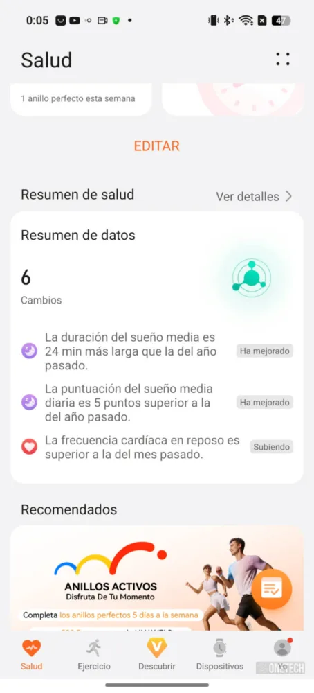 Huawei Watch Fit 4 Pro, una nueva generación que pone el listón muy alto - Análisis Huawei Watch Fit 4 Pro, una nueva generación que pone el listón muy alto - Análisis