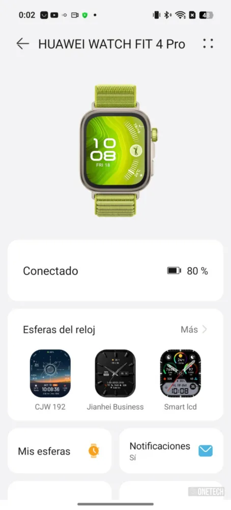 Huawei Watch Fit 4 Pro, una nueva generación que pone el listón muy alto - Análisis Huawei Watch Fit 4 Pro, una nueva generación que pone el listón muy alto - Análisis