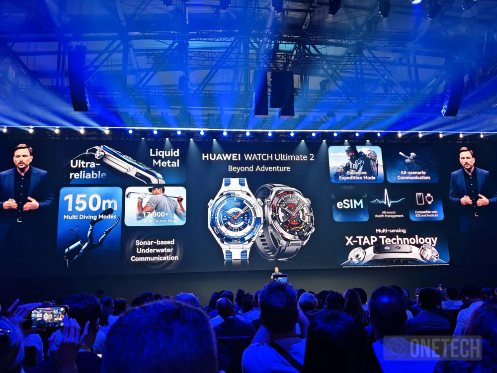 Huawei Watch Ultimate 2, el smartwatch que te permite comunicarte bajo el agua Huawei Watch Ultimate 2, el smartwatch que te permite comunicarte bajo el agua