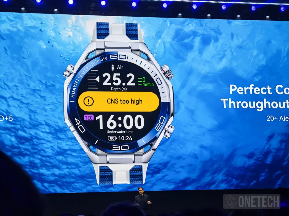 Huawei Watch Ultimate 2, el smartwatch que te permite comunicarte bajo el agua Huawei Watch Ultimate 2, el smartwatch que te permite comunicarte bajo el agua