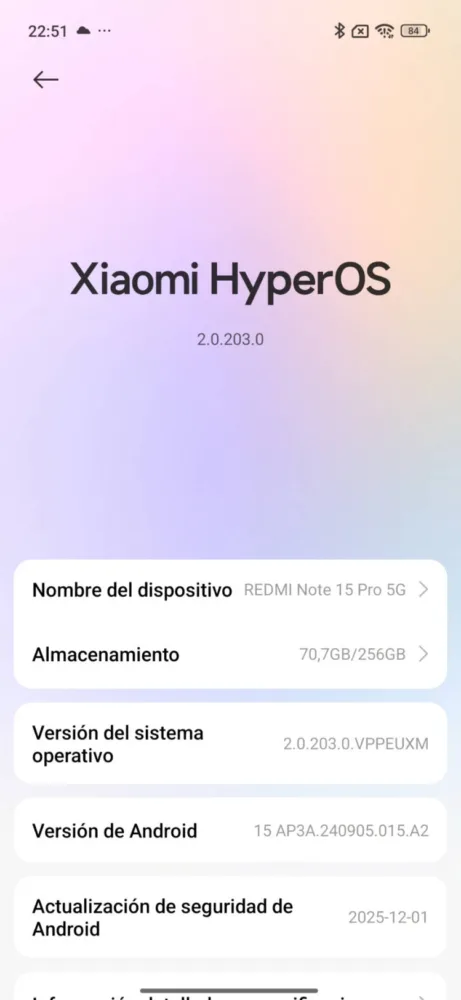 Redmi Note 15 Pro 5G, análisis completo y opinión
