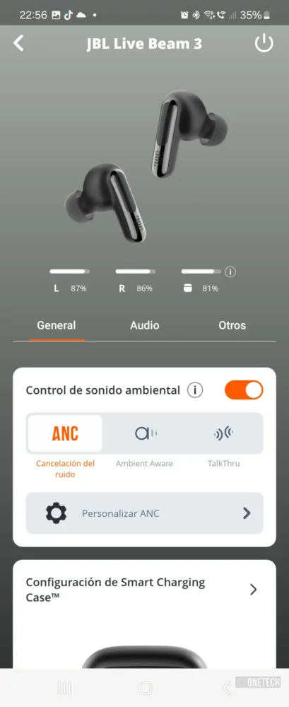 JBL Live Beam 3, cuando el estuche es (casi) tan sorprendente como los auriculares - Análisis