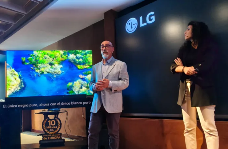 LG OLED con el blanco más puro