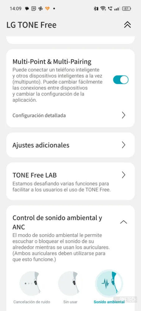 LG Tone Free T90S, análisis completo y opinión
