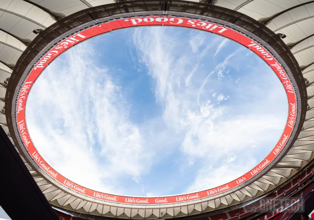 LG SkyRibbon: así cambia LG la experiencia audiovisual en los estadios, empezando por el Metropolitano LG SkyRibbon: así cambia LG la experiencia audiovisual en los estadios, empezando por el Metropolitano