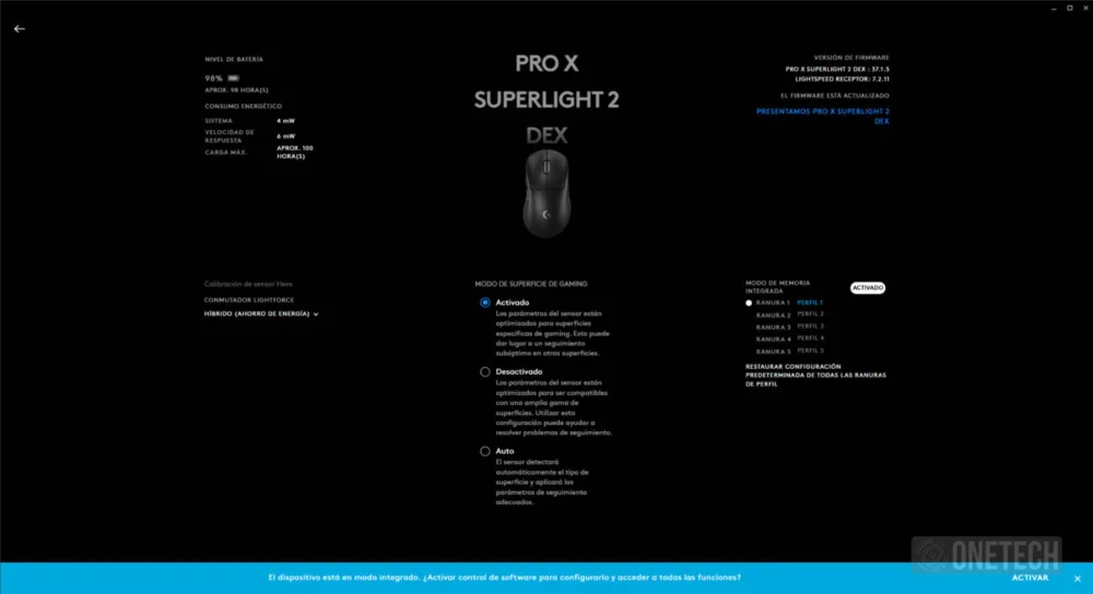 Logitech G Pro X Superlight 2 Dex: ratón para gamers exigentes - Análisis