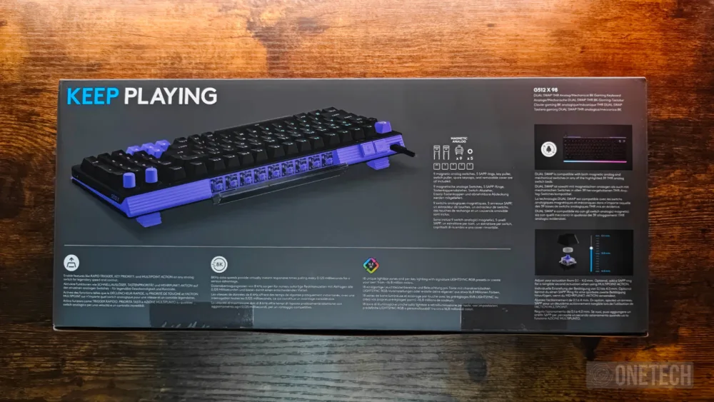 Logitech G512 X: el teclado que te permite usar interruptores mecánicos y análogicos juntos - Análisis