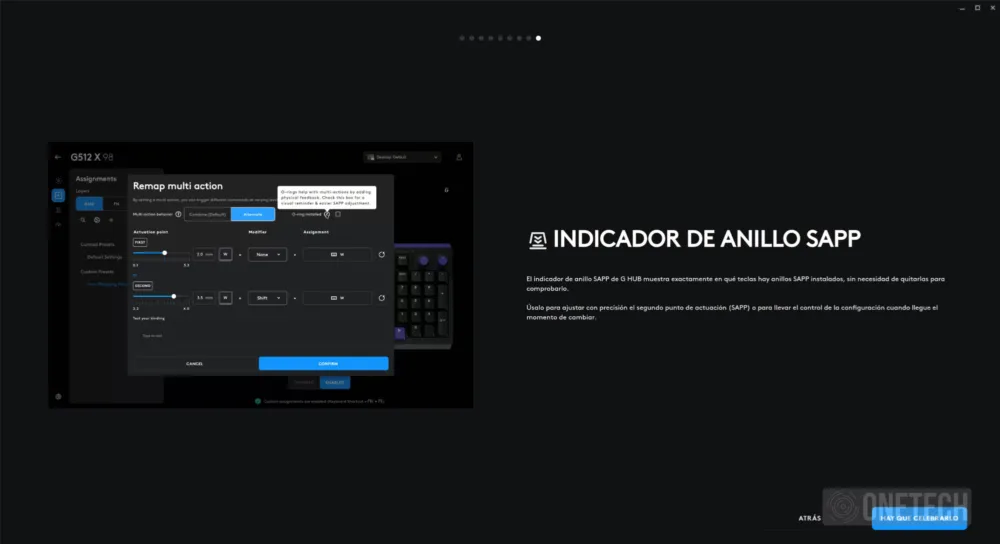 Logitech G512 X: el teclado que te permite usar interruptores mecánicos y análogicos juntos - Análisis