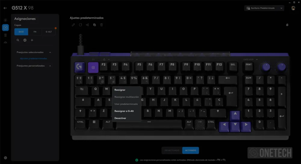 Logitech G512 X: el teclado que te permite usar interruptores mecánicos y análogicos juntos - Análisis