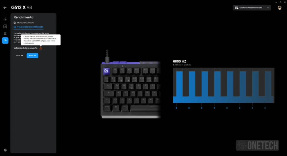 Logitech G512 X: el teclado que te permite usar interruptores mecánicos y análogicos juntos - Análisis