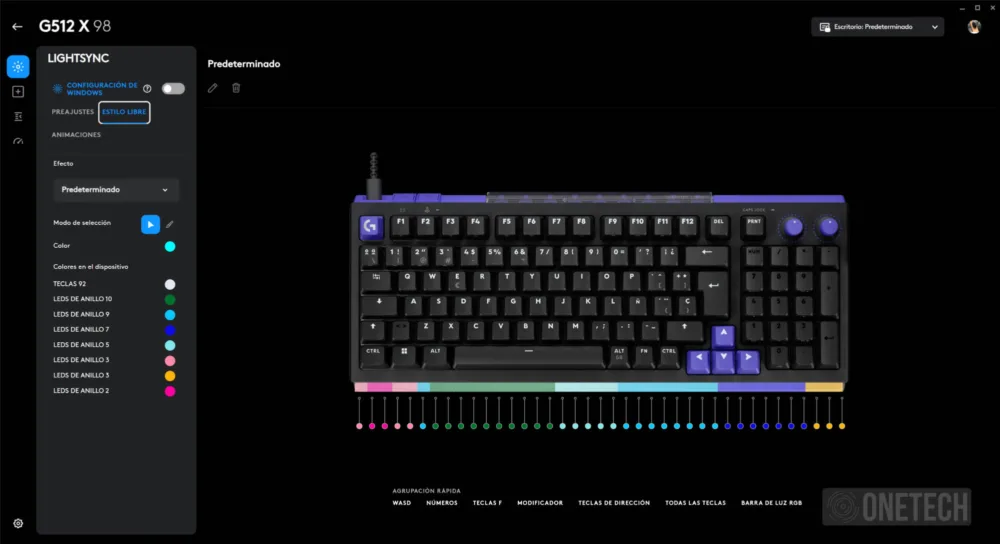 Logitech G512 X: el teclado que te permite usar interruptores mecánicos y análogicos juntos - Análisis
