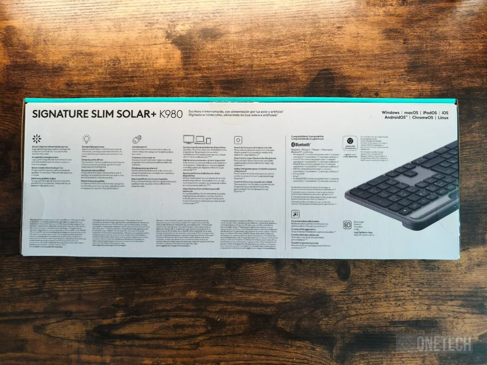 Logitech Signature Slim Solar+ K980, el teclado con IA que jamás tendrás que cargar - Análisis Logitech Signature Slim Solar+ K980, el teclado con IA que jamás tendrás que cargar - Análisis