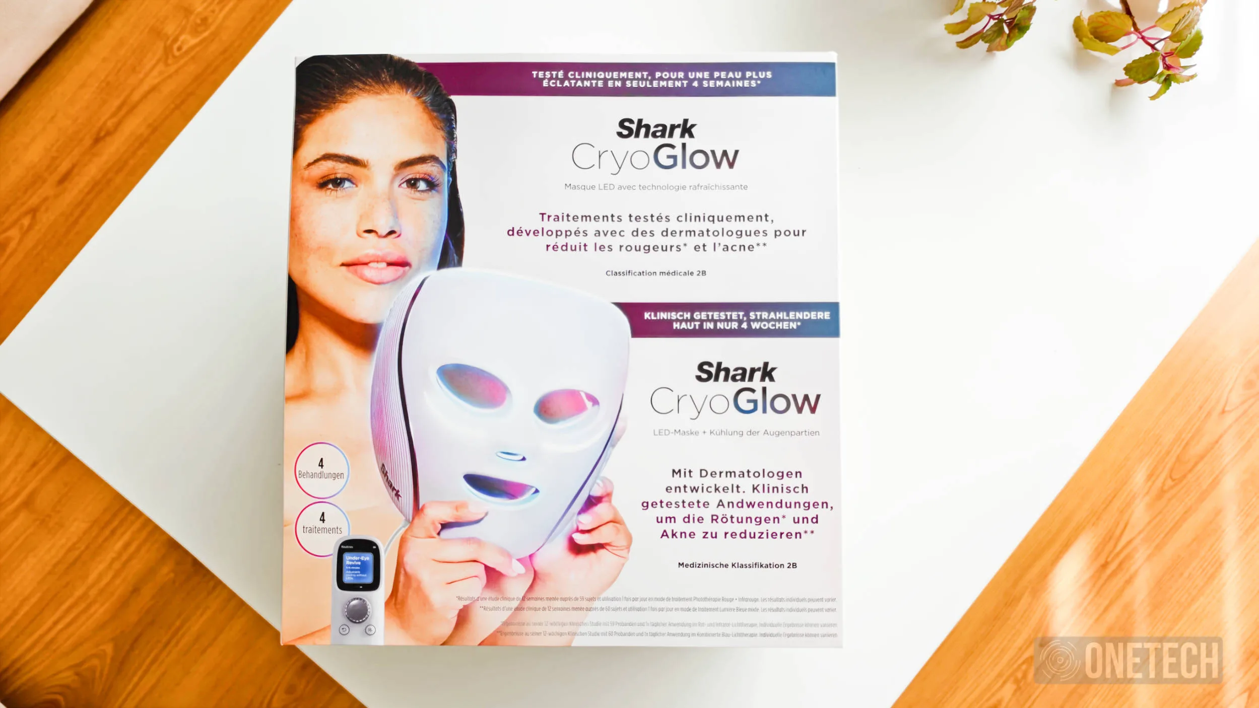 Shark CryoGlow, probamos la máscara LED de fototerapia y tecnología de frío - Análisis