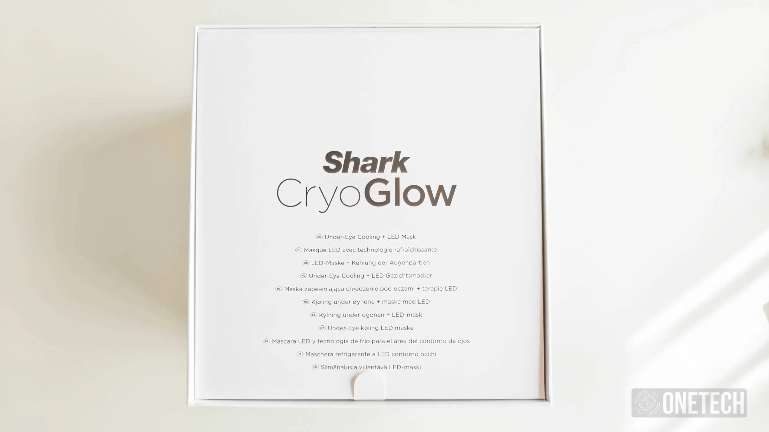 Shark CryoGlow, probamos la máscara LED de fototerapia y tecnología de frío - Análisis