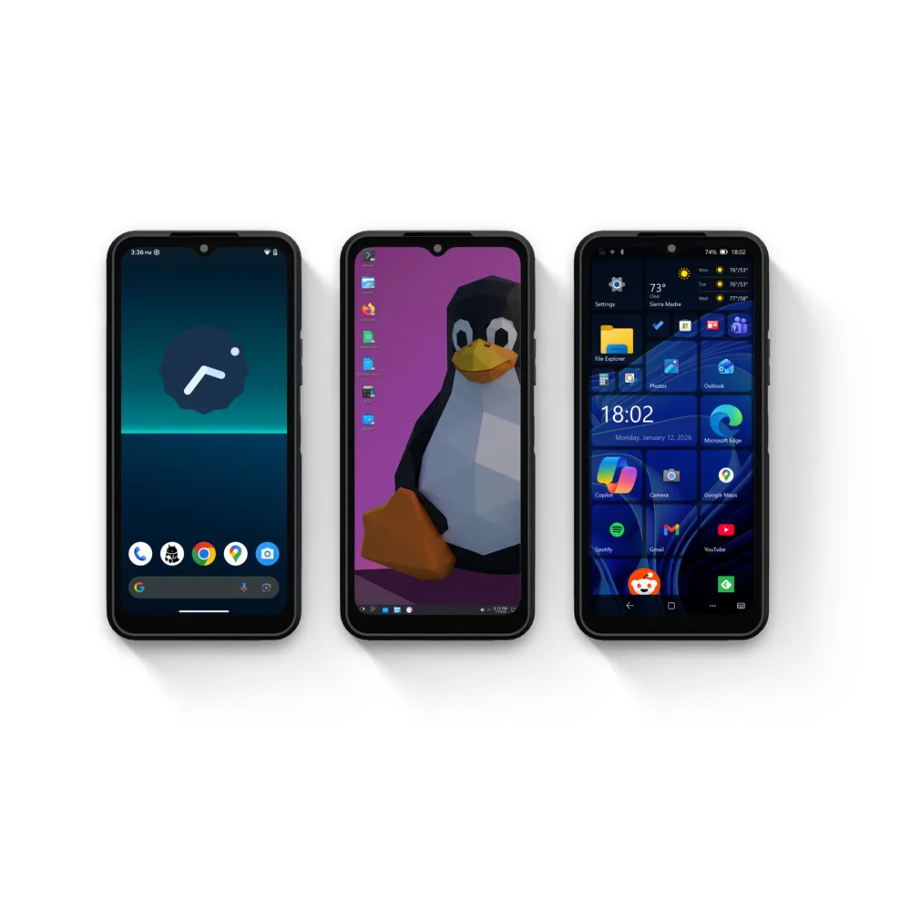 NexPhone: Windows Phone renace en un móvil que corre bajo Windows 11 y Android