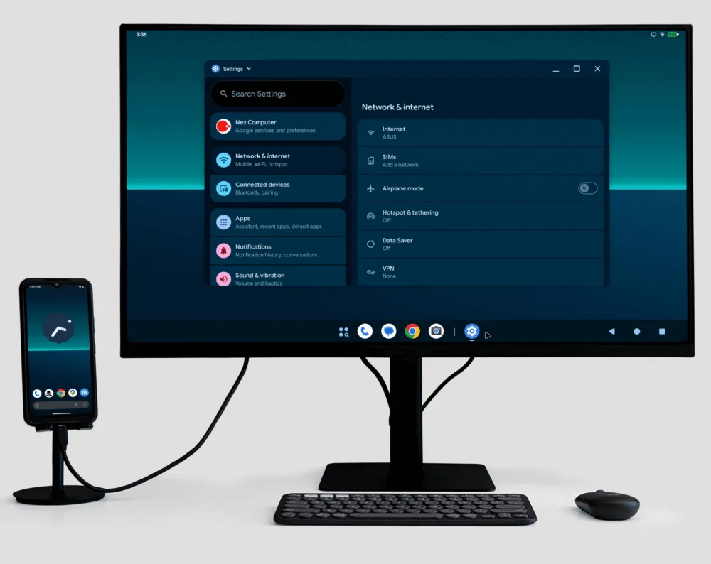 NexPhone: Windows Phone renace en un móvil que corre bajo Windows 11 y Android
