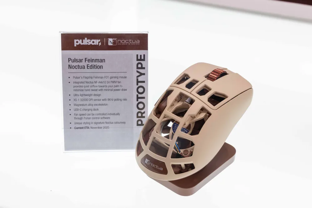 Noctua: ratones, GPU, chasis y otros anuncios que hemos visto en el Computex 2025 Noctua: ratones, GPU, chasis y otros anuncios que hemos visto en el Computex 2025