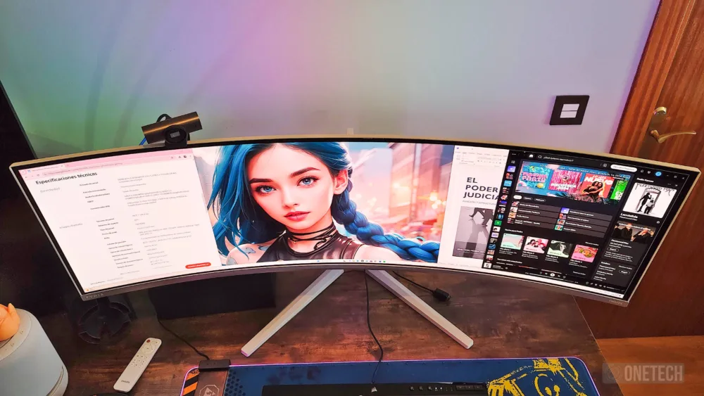 Philips Evnia 8000 series de 49 pulgadas, monitor ultrawide curvo "gaming" - Análisis