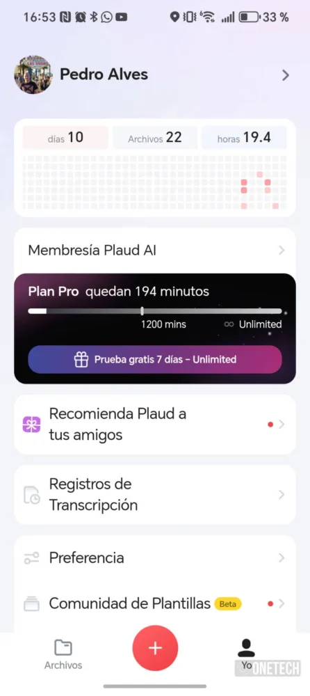 Plaud NotePin: dile adios a tomar notas y apuntes gracias a la IA - Análisis