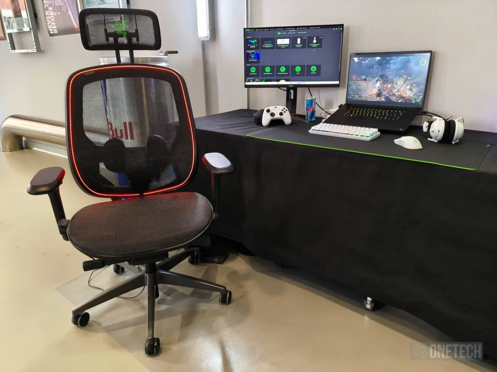 Probamos la silla gamer con calefacción y "aire acondicionado". Así es la Project Arielle de Razer Probamos la silla gamer con calefacción y "aire acondicionado". Así es la Project Arielle de Razer