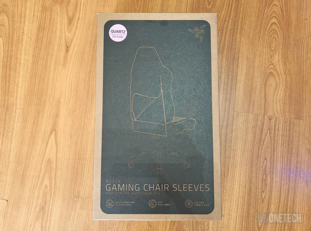 Razer Gaming Chair Sleeves Quartz, la funda que tu silla Iskur merece - Análisis Razer Gaming Chair Sleeves Quartz, la funda que tu silla Iskur merece - Análisis