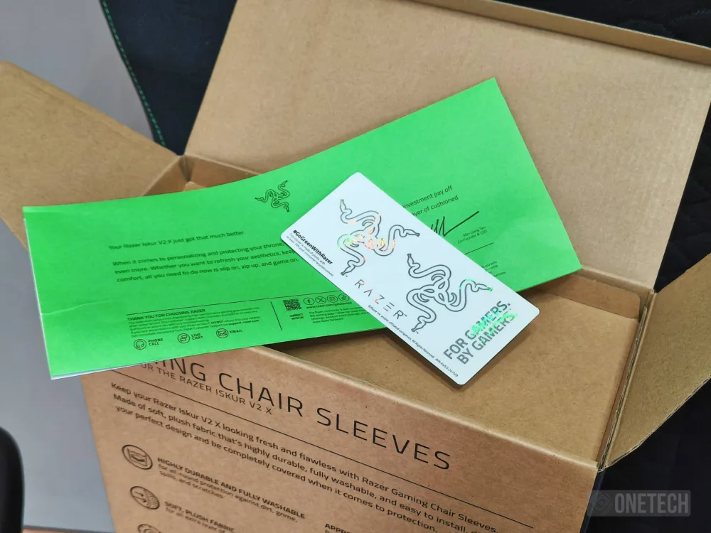 Razer Gaming Chair Sleeves Quartz, la funda que tu silla Iskur merece - Análisis Razer Gaming Chair Sleeves Quartz, la funda que tu silla Iskur merece - Análisis