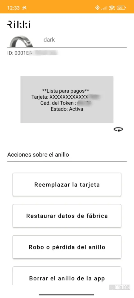 Rikki, olvídate de teléfonos o cartera y paga "con un dedo" - Análisis Rikki, olvídate de teléfonos o cartera y paga "con un dedo" - Análisis