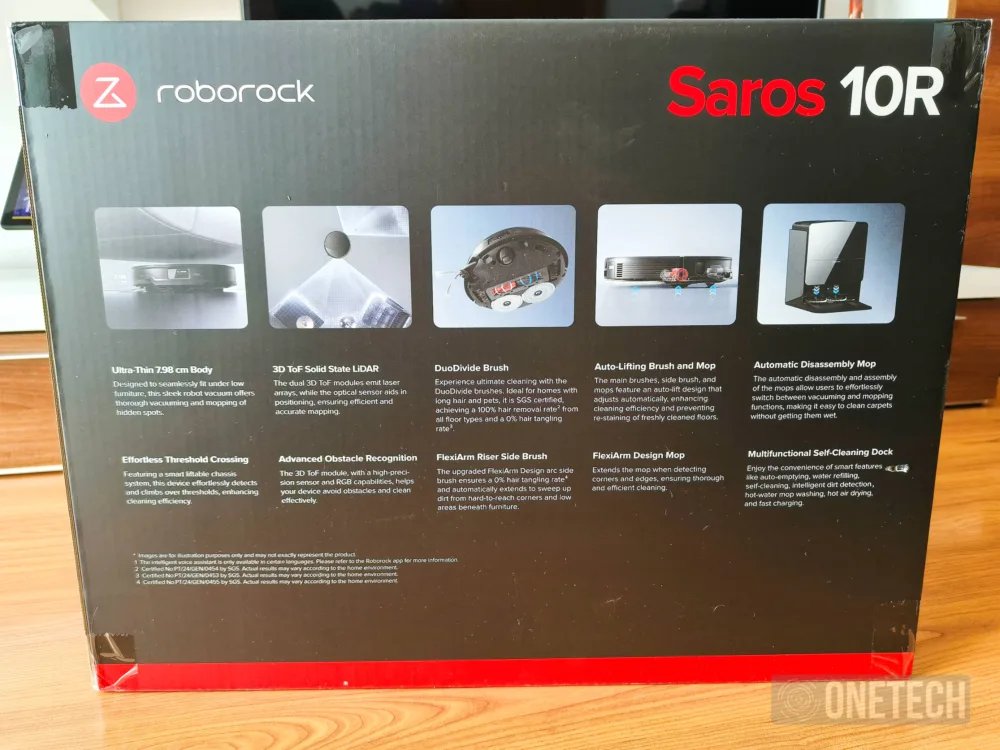 Roborock Saros 10R, un aspirador de poca altura pero altas prestaciones - Análisis Roborock Saros 10R, un aspirador de poca altura pero altas prestaciones - Análisis