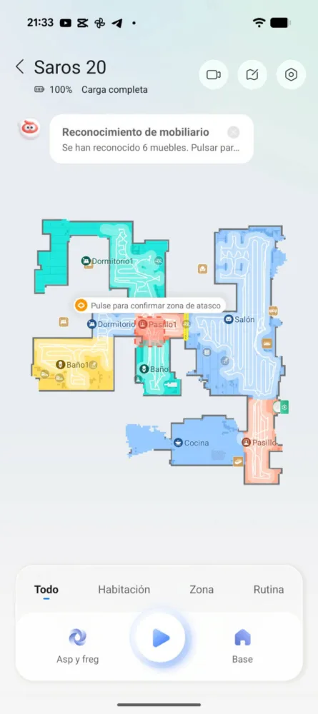 Roborock Saros 20, el robot aspirador que, literalmente, se salta cualquier umbral - Análisis Roborock Saros 20, el robot aspirador que, literalmente, se salta cualquier umbral - Análisis