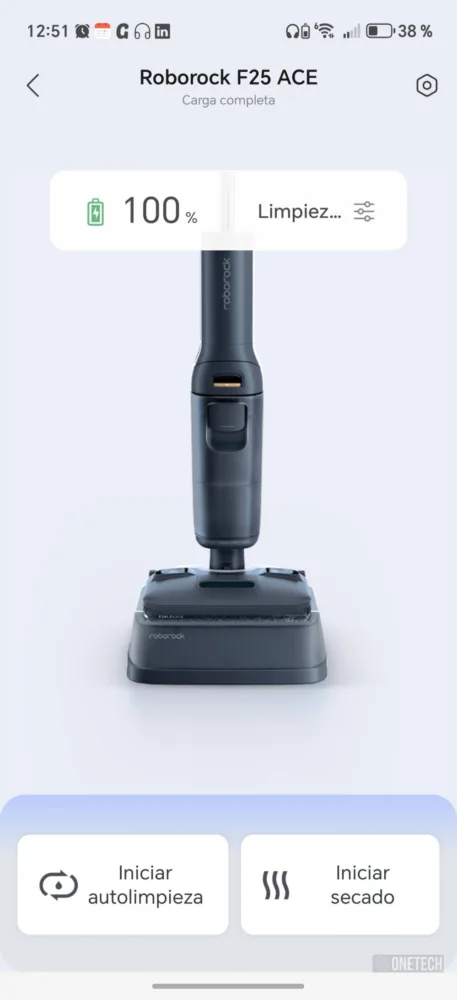 Roborock F25 ACE, la limpieza "manual" se hace más sencilla y eficaz que nunca - Análisis Roborock F25 ACE, la limpieza "manual" se hace más sencilla y eficaz que nunca - Análisis