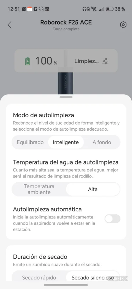 Roborock F25 ACE, la limpieza "manual" se hace más sencilla y eficaz que nunca - Análisis Roborock F25 ACE, la limpieza "manual" se hace más sencilla y eficaz que nunca - Análisis