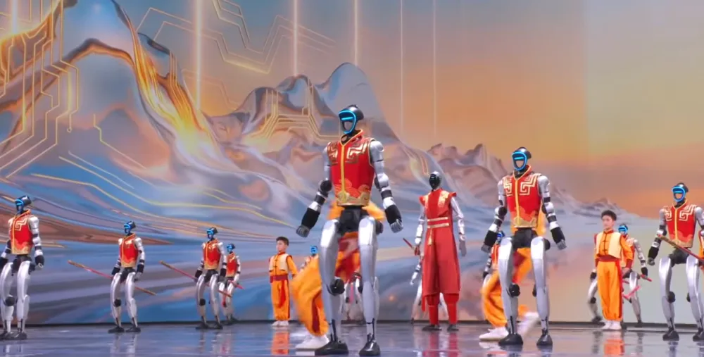 China sorprende al mundo con un ejercito de robots haciendo artes marciales