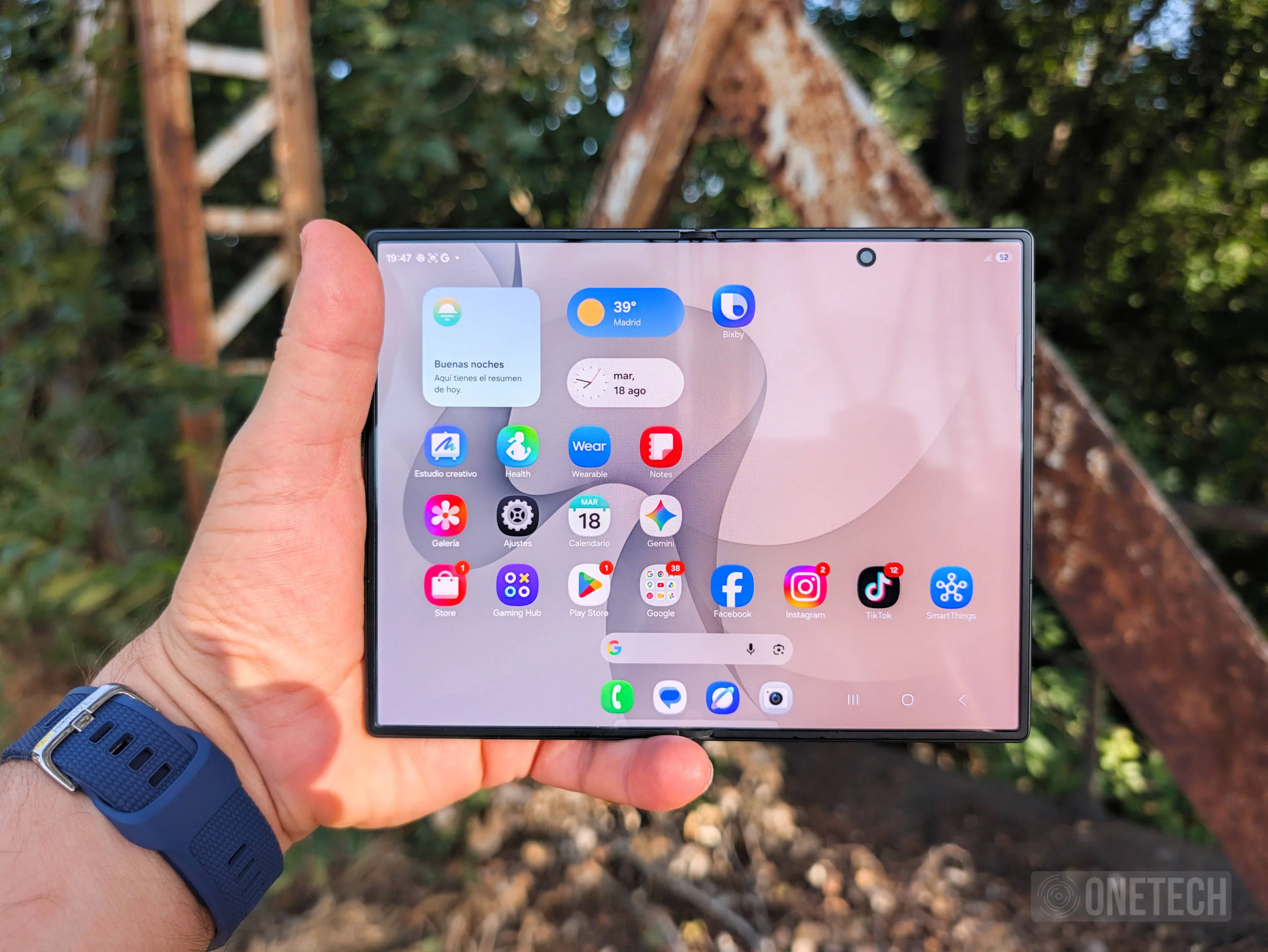 Samsung Galaxy Z Fold8 pantalla interna