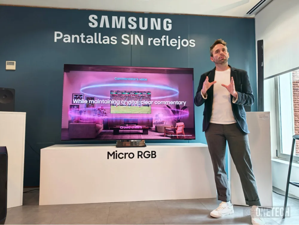 Samsung nos presenta sus nuevos televisores en Madrid de la mano de Maldini