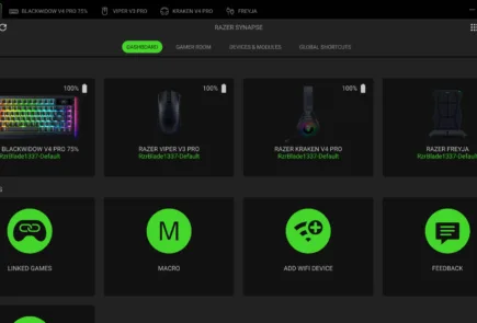 Synapse 4: el software de Razer se renueva al completo