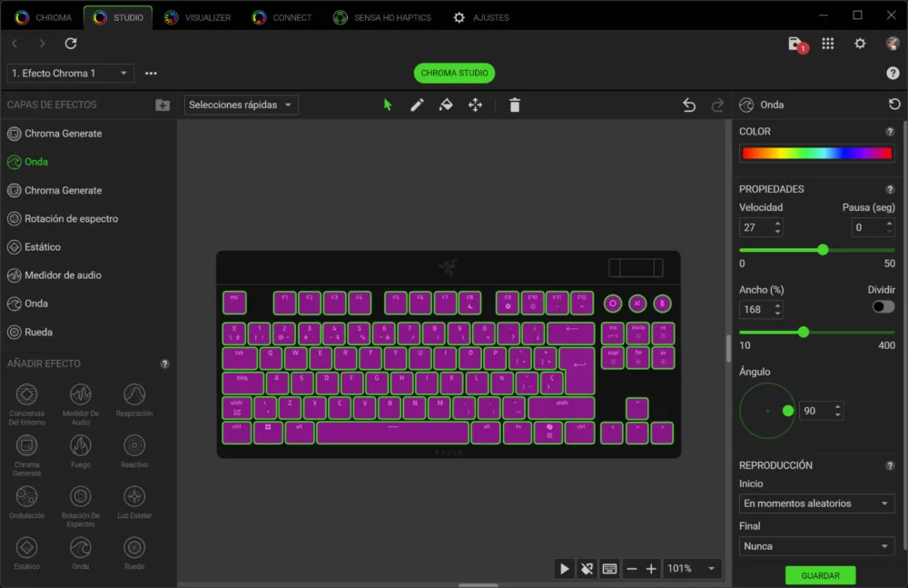 Razer BlackWidow V4 Low-profile Tenkeyless HyperSpeed, el teclado de perfil bajo con IA - Análisis