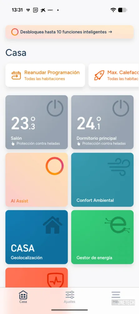 Termostato Inteligente Inalámbrico X + Cabezal para radiador de Tado: máximo control y ahorro con tu calefacción - Análisis