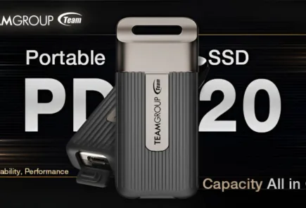 TEAMGROUP lanza su mini SSD externo PD20 con hasta 4TB de capacidad