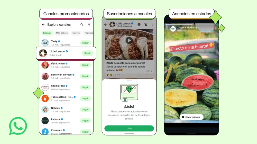 WhatsApp mostrará anuncios en la aplicación WhatsApp mostrará anuncios en la aplicación