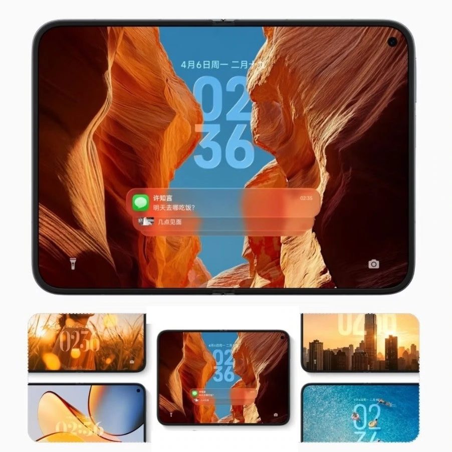 Xiaomi MIX Fold 5 pantalla interna