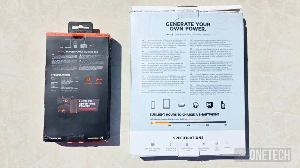 Panel solar Xtorm de 28W y Powerbank rugerizada de 20K, alta resistencia y autonomía para tus aventuras - Análisis Panel solar Xtorm de 28W y Powerbank rugerizada de 20K, alta resistencia y autonomía para tus aventuras - Análisis