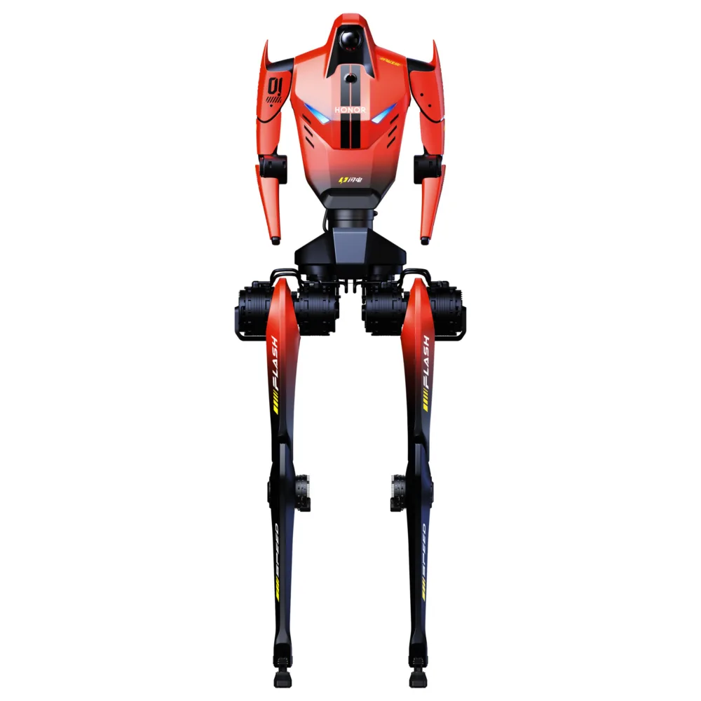 HONOR presume de sus robots: su androide D1 barre en la media maratón